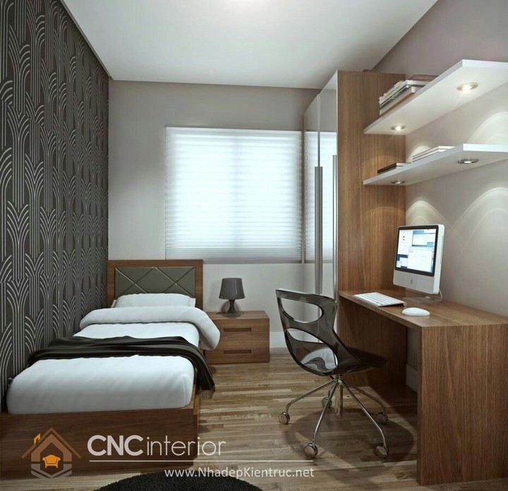 cách trang trí phòng ngủ nhỏ đơn giản Archives - CNC Interior ...